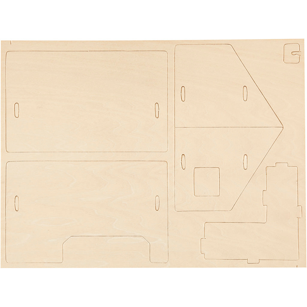 3D Wooden Construction Kit