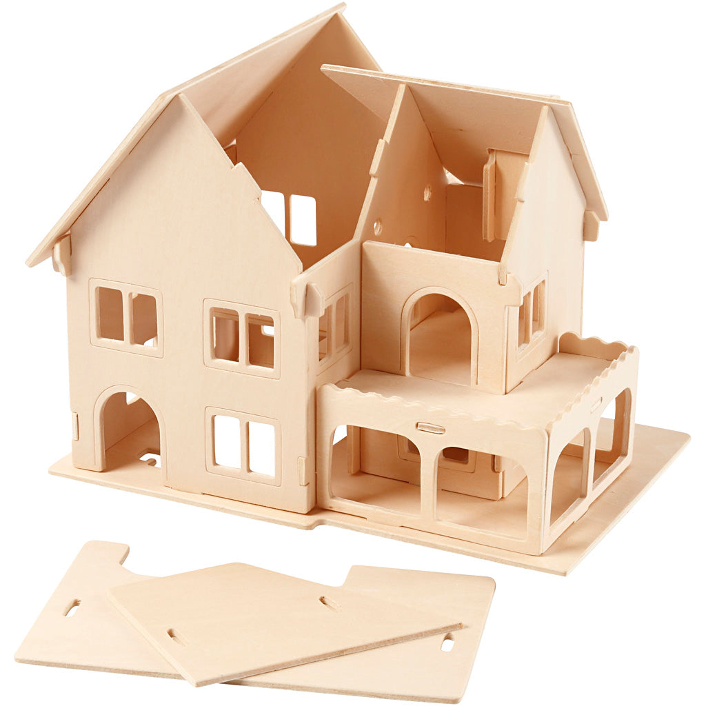 3D Wooden Construction Kit