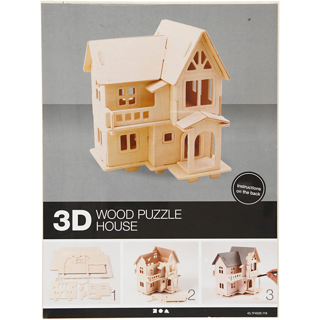 3D Wooden Construction Kit