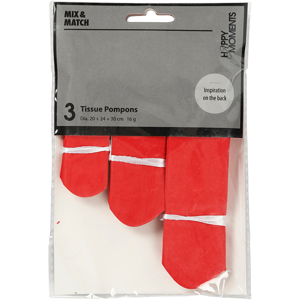 Tissue Pompons