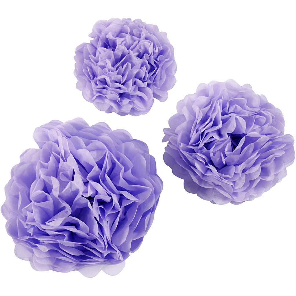 Tissue Pompons