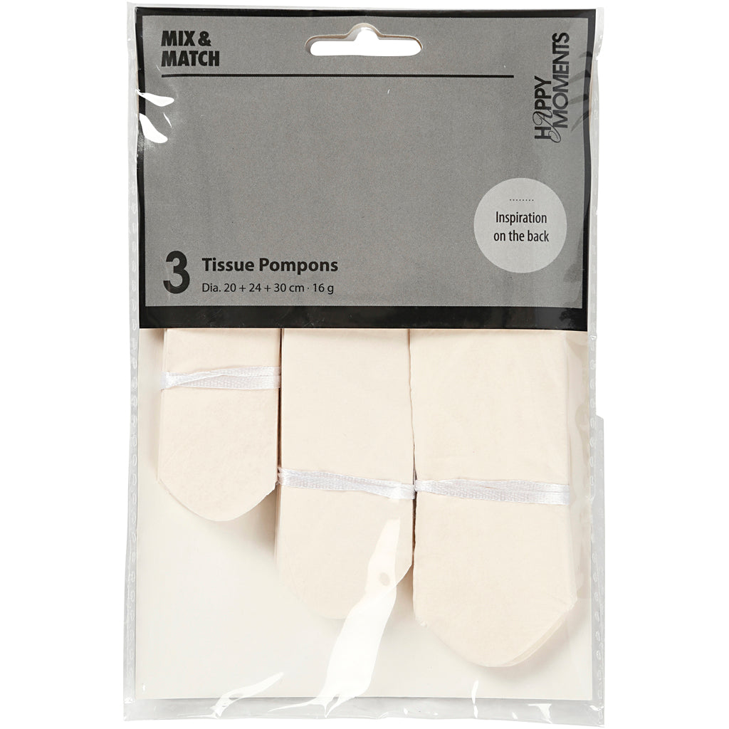 Tissue Pompons
