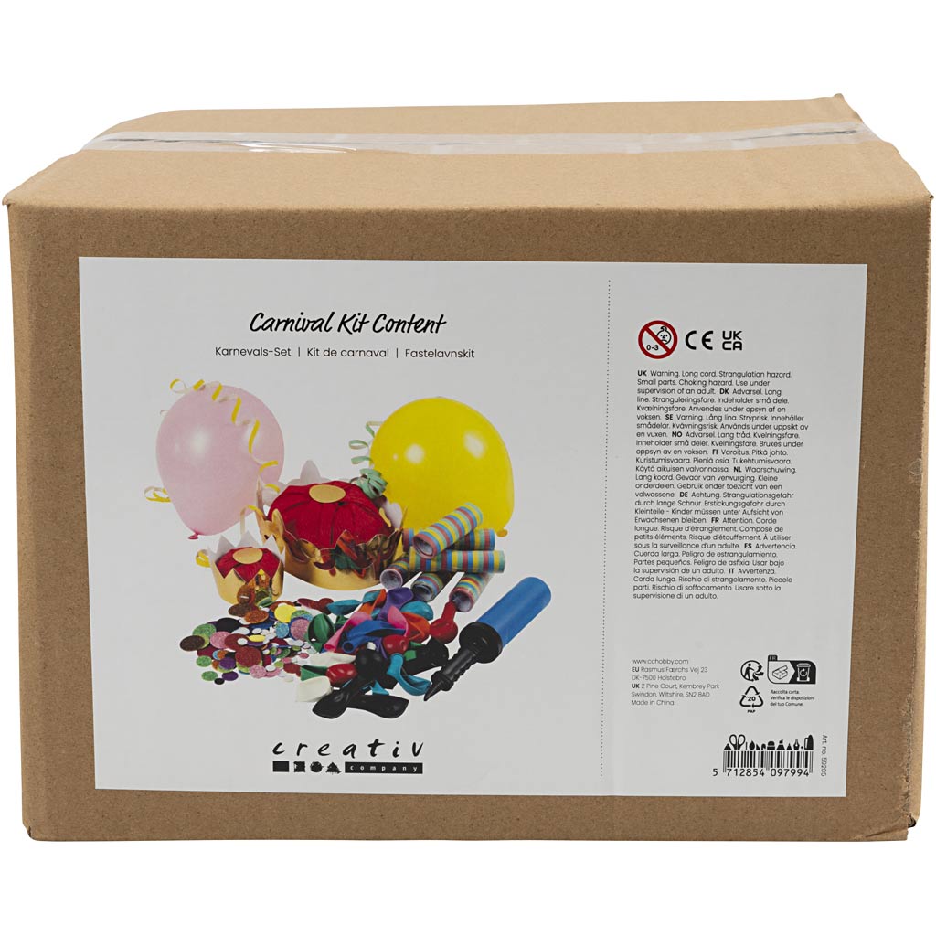 Carnival Kit Contents