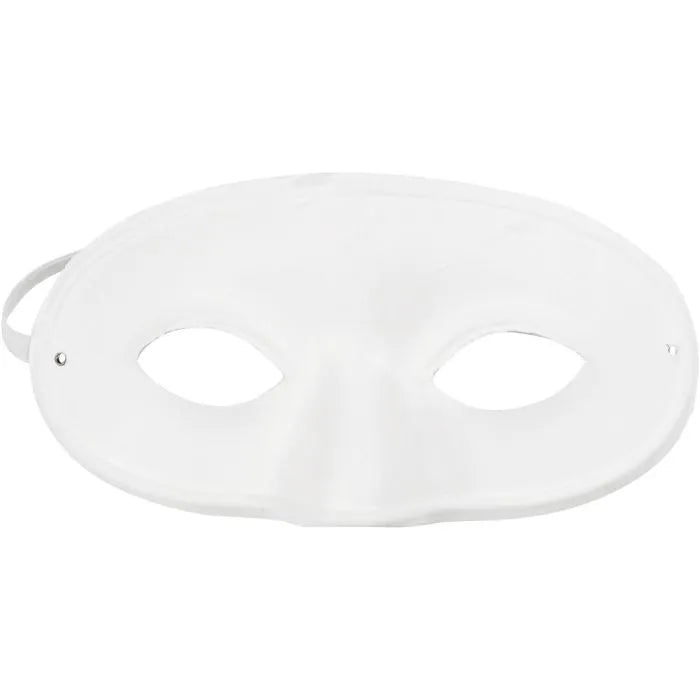Half Face Masks - White (10 Pack)