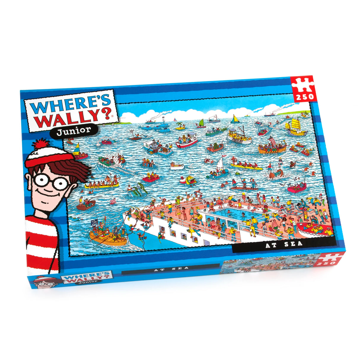 Where's Wally? 250 Piece Jigsaw At Sea
