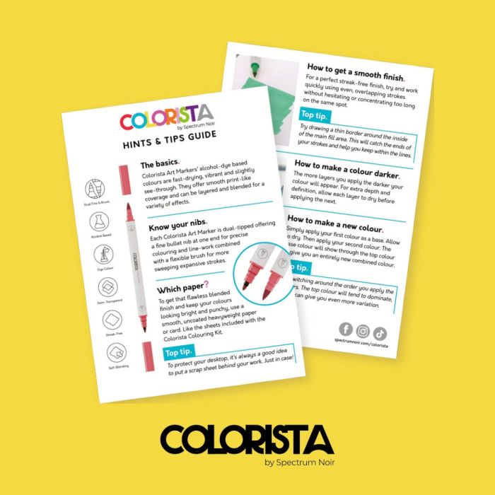 Colorista - Colouring Kit - Feelgood Florals 12pc