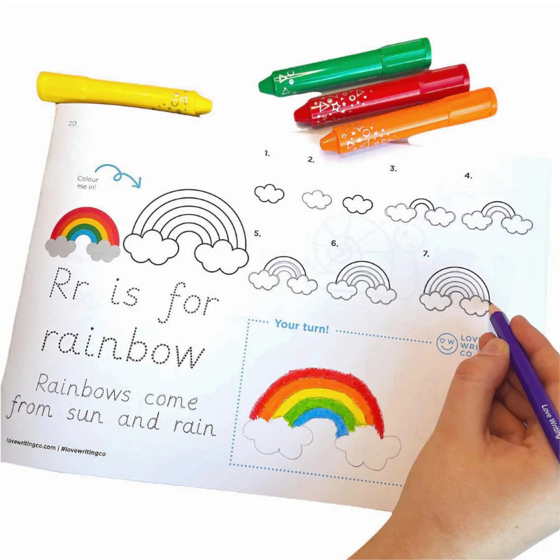 Learn to Write and Draw the Alphabet Workbook