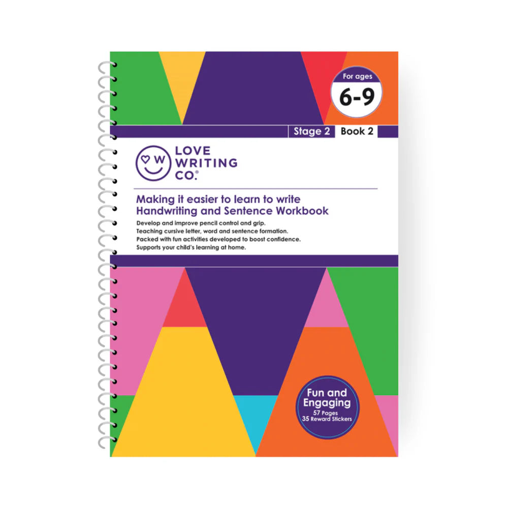 Cursive Handwriting & Alphabet Practice Stage 2 Book 2: Ages 6-9