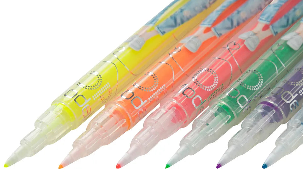TOPModel Double Highlighter & Fineliner