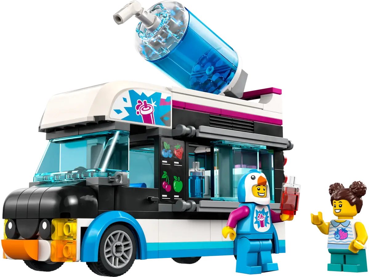 Lego City Penguin Slushy Van