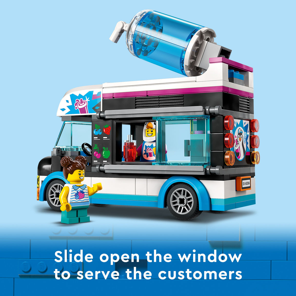 Lego City Penguin Slushy Van