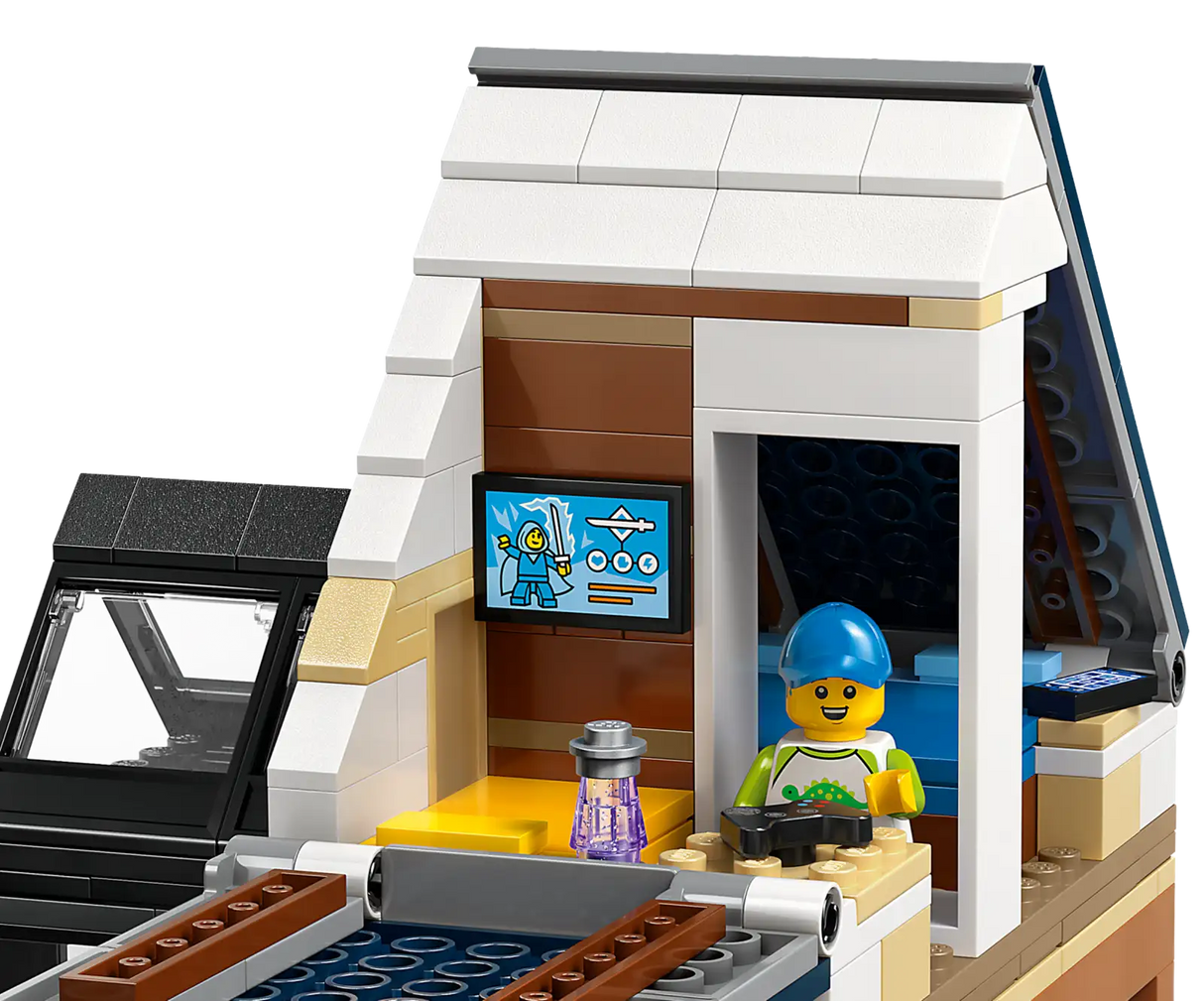 Lego Family House And Electric Car
