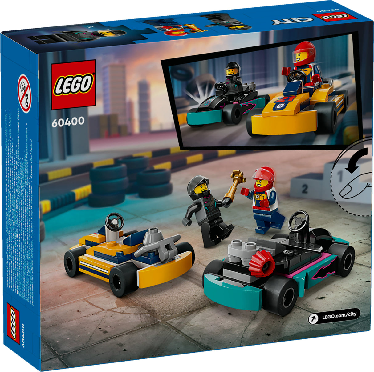 Lego City Go-Karts and Race Drivers Set