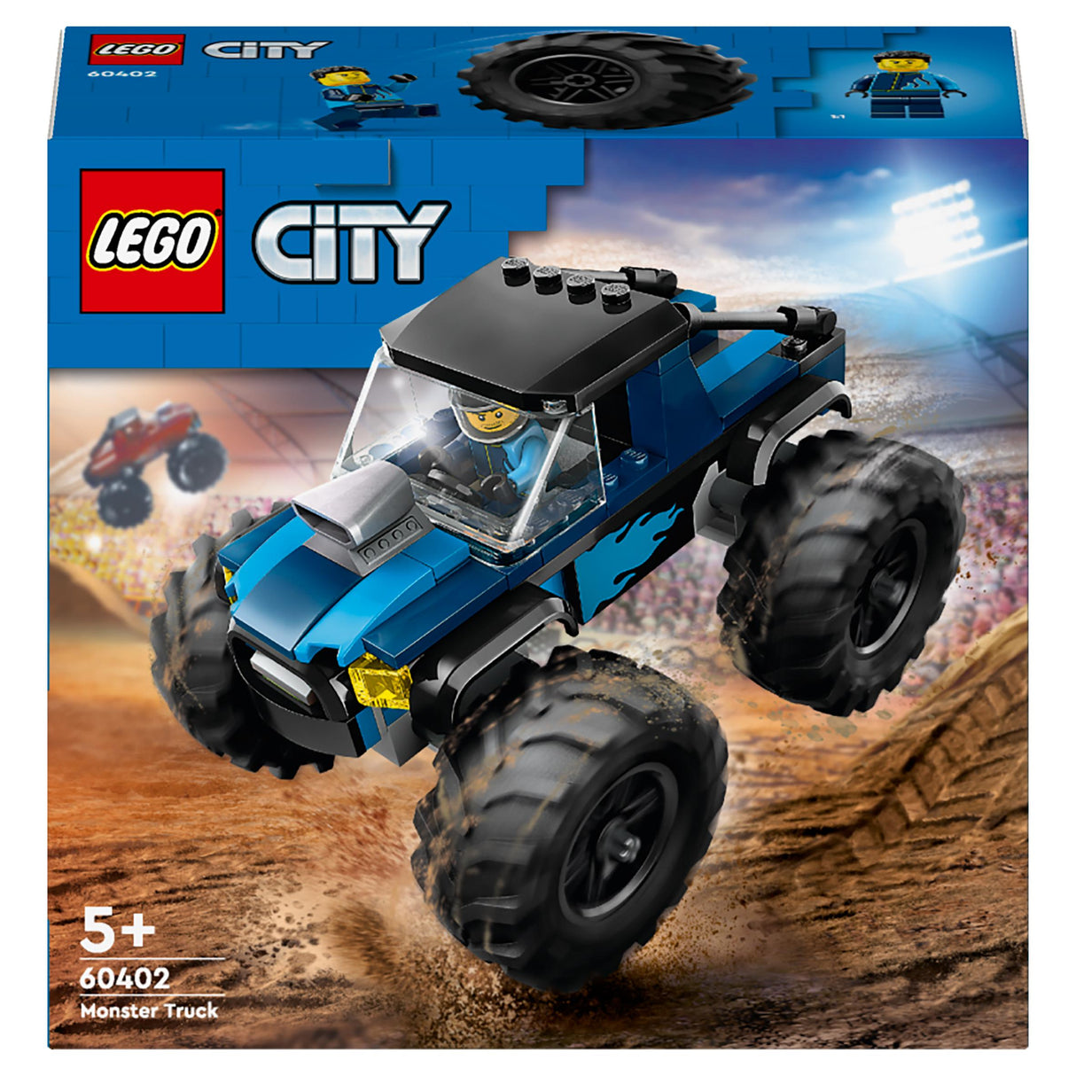 Lego City Blue Monster Truck Set