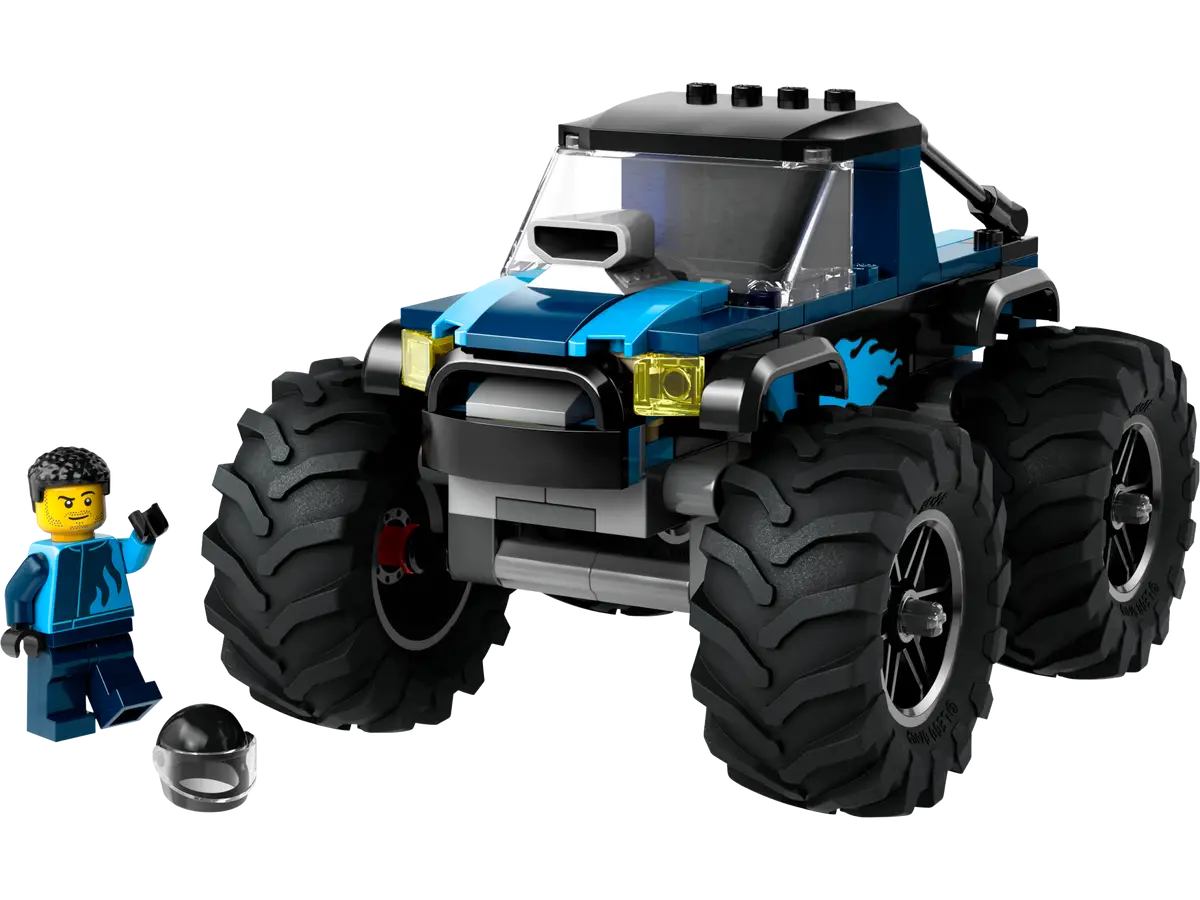 Lego City Blue Monster Truck Set