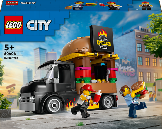 Lego City Burger Van Playset