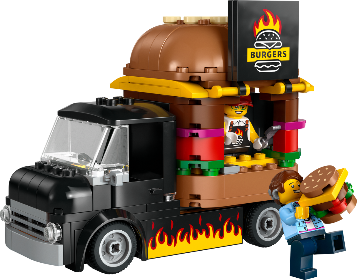 Lego City Burger Van Playset
