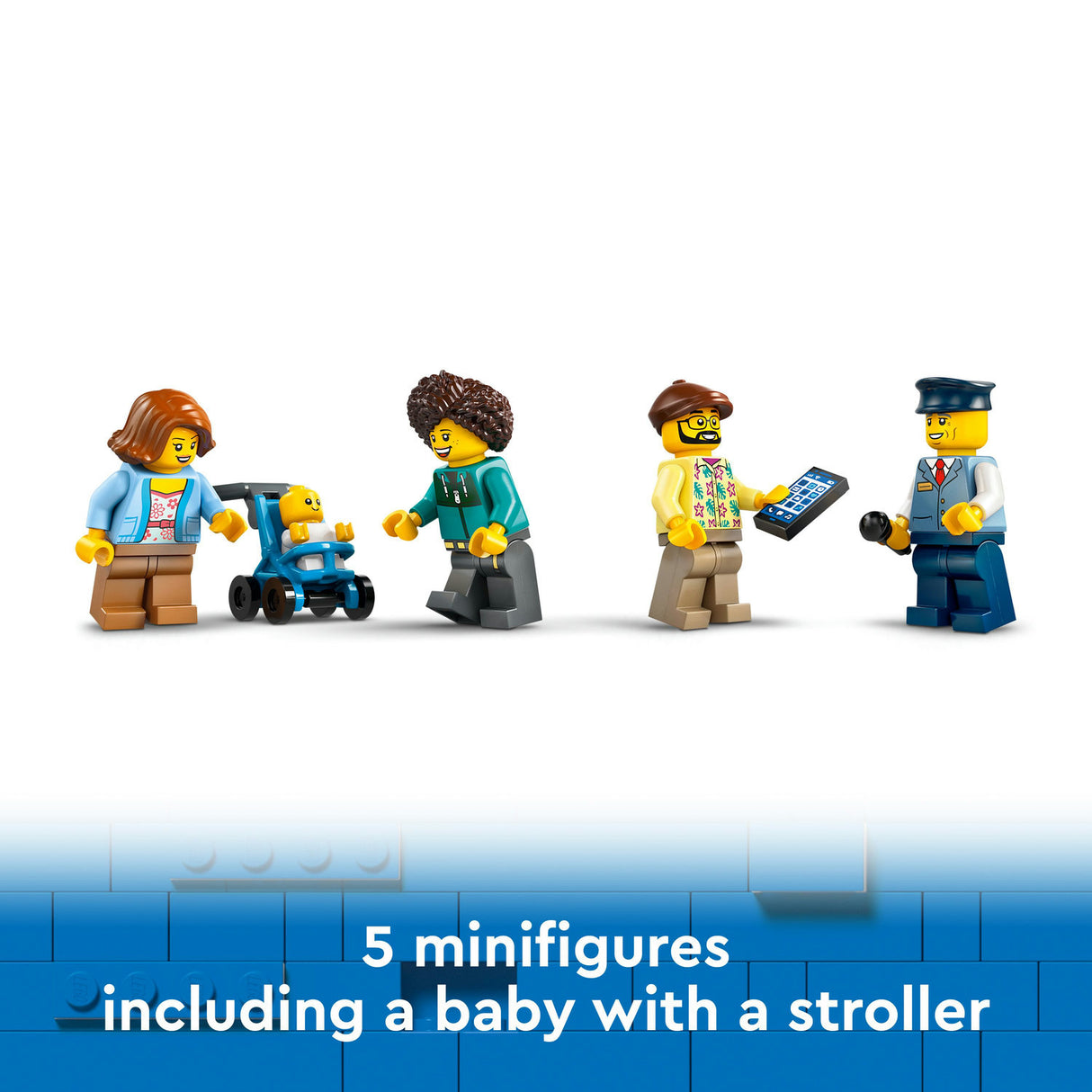 Lego City Red Double-Decker Sightseeing Bus