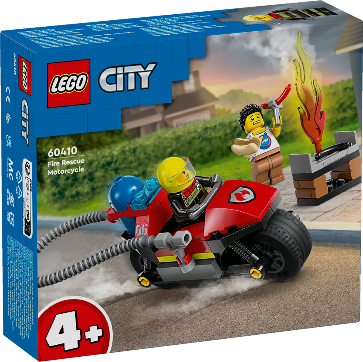 Lego City - Fire Rescue Motorcycle