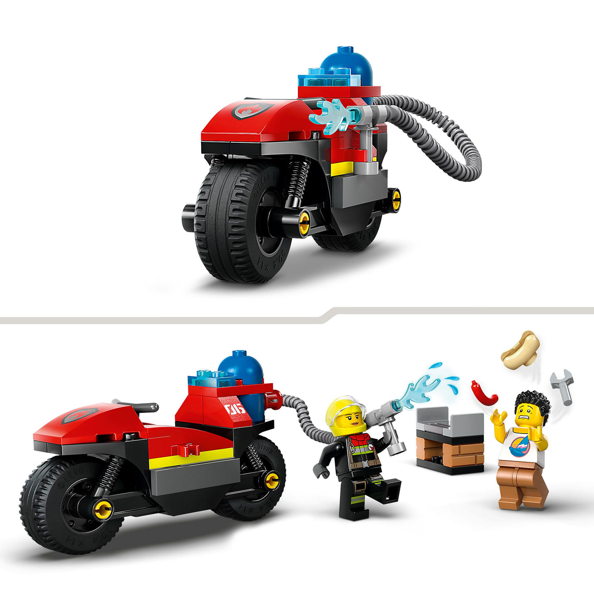 Lego City - Fire Rescue Motorcycle