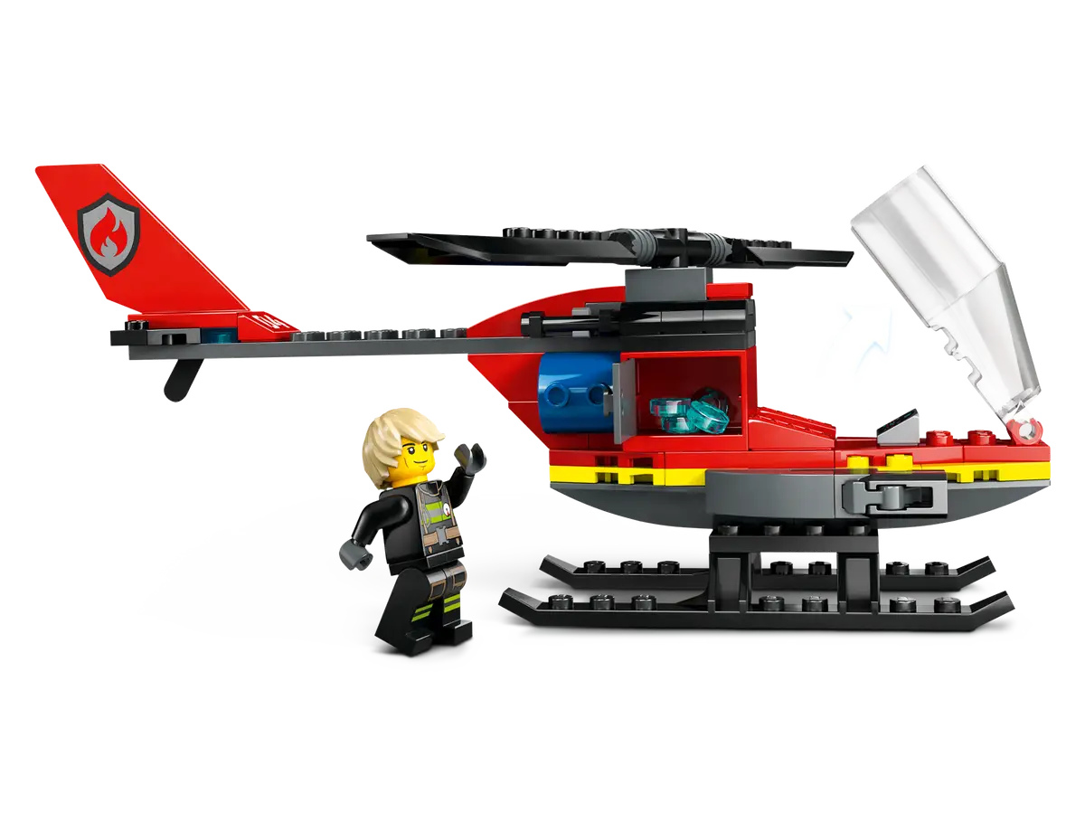 Lego City Fire Rescue Helicopter Set