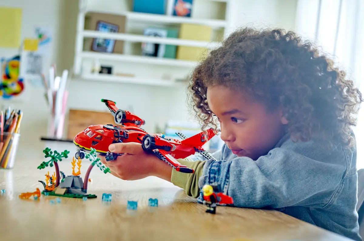 Lego City Fire Rescue Plane Set