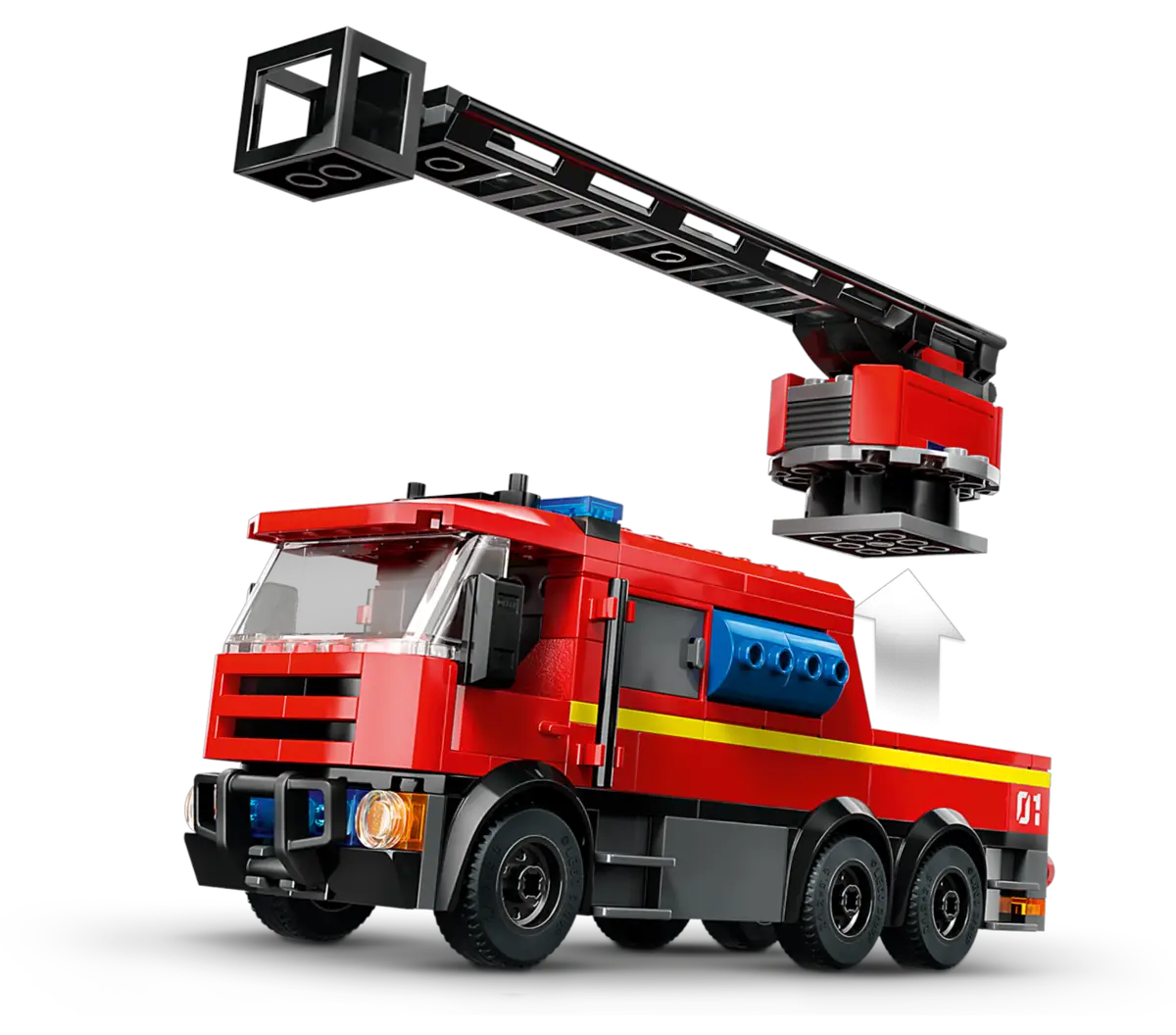 Lego City Fire Station with Fire Truck Set