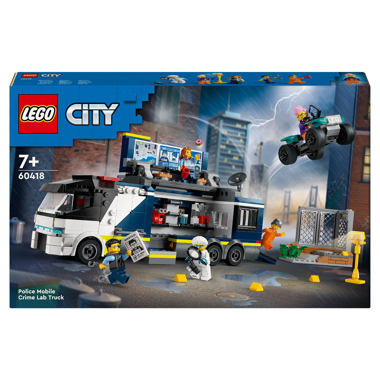 Lego City Police Mobile Crime Lab Truck Set