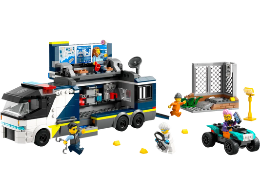 Lego City Police Mobile Crime Lab Truck Set