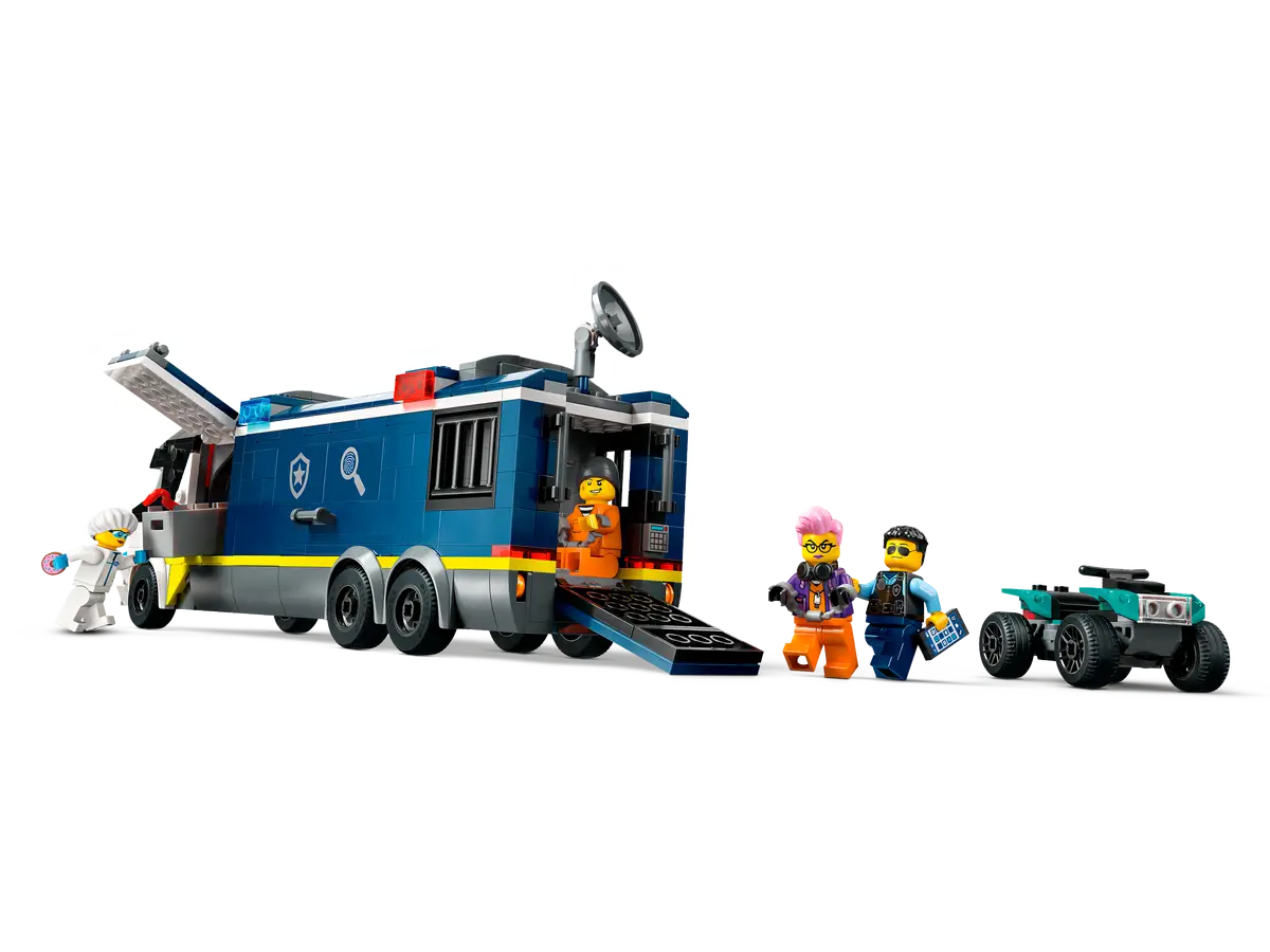 Lego City Police Mobile Crime Lab Truck Set