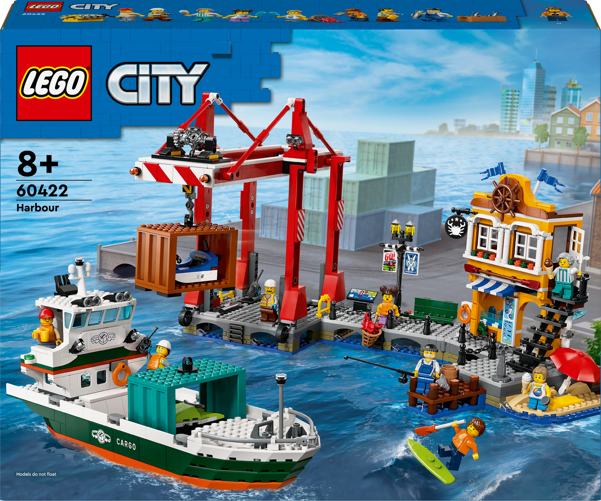 Lego City Seaside Harbor with Cargo Ship