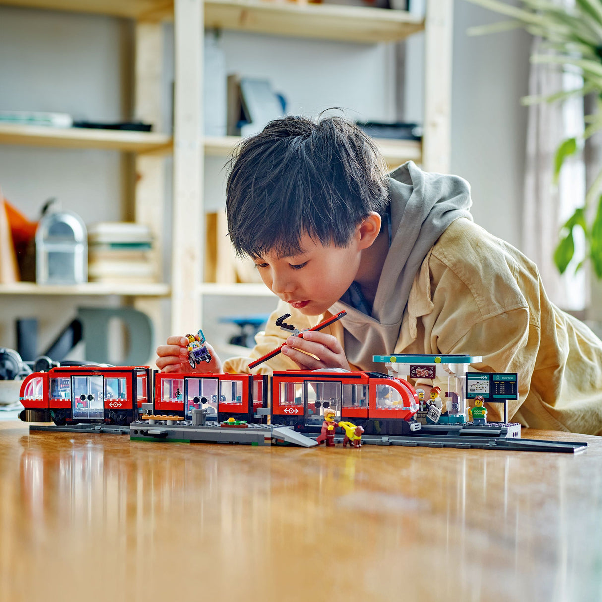 Lego City Downtown Streetcar and Station Set