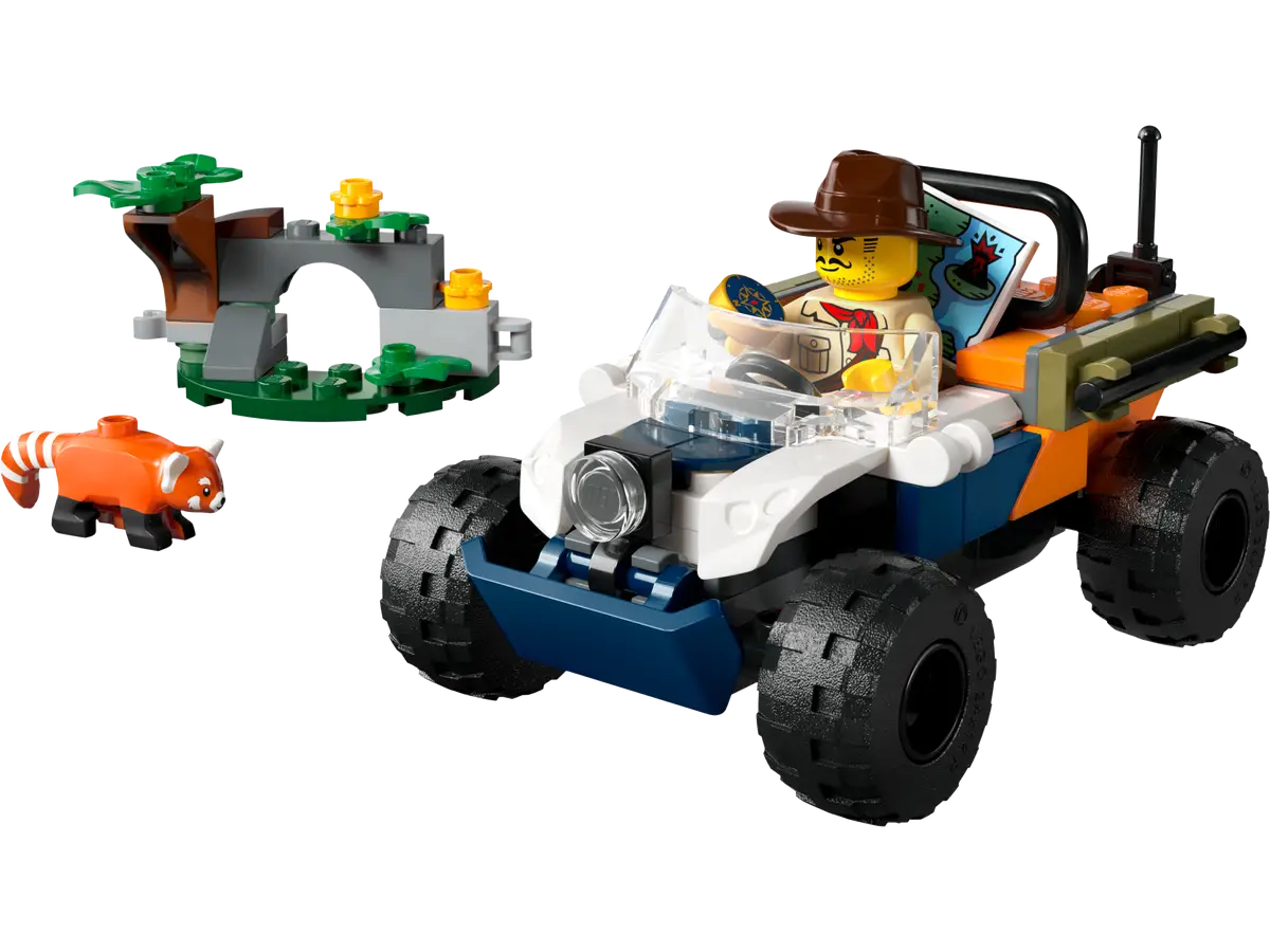 Lego City Jungle Explorer ATV Red Panda Mission