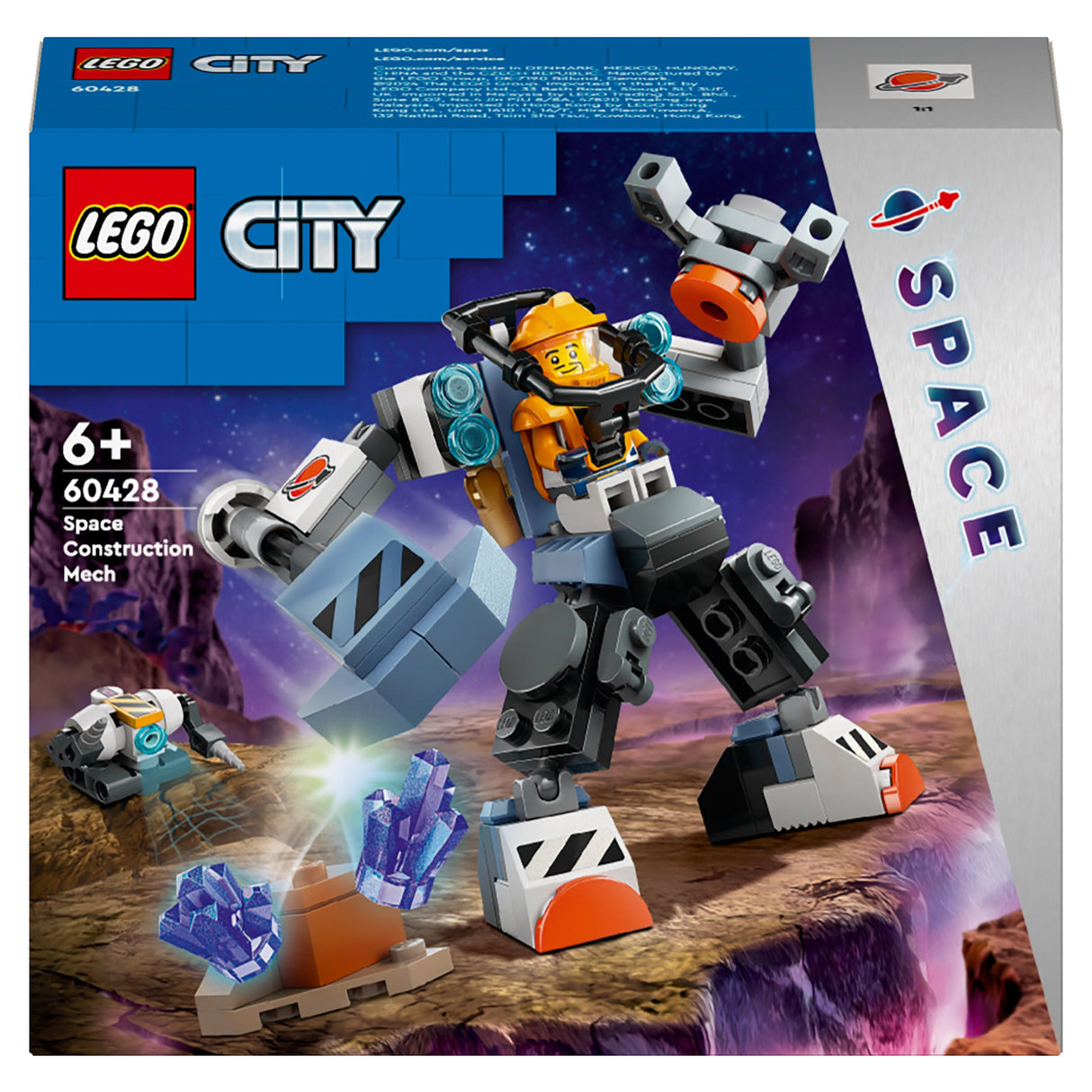 Lego City Space Construction Mech Set