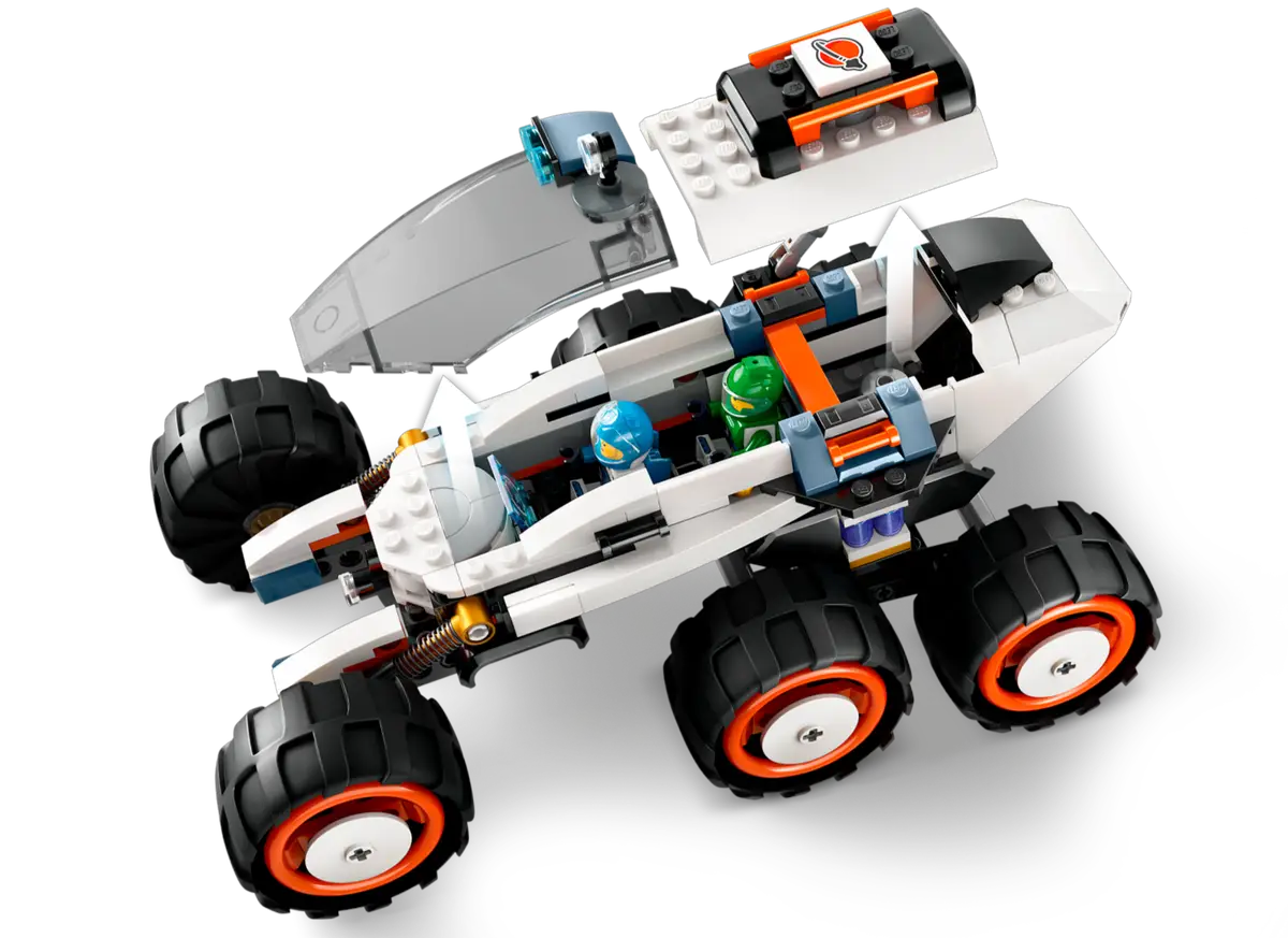Lego City Space Explorer Rover and Alien Life Set