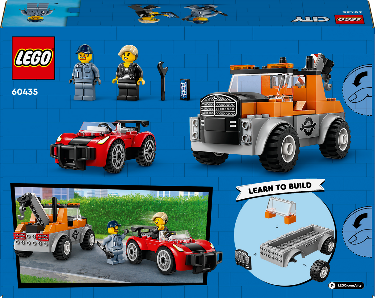 Lego City Tow Truck and Sports Car Repair