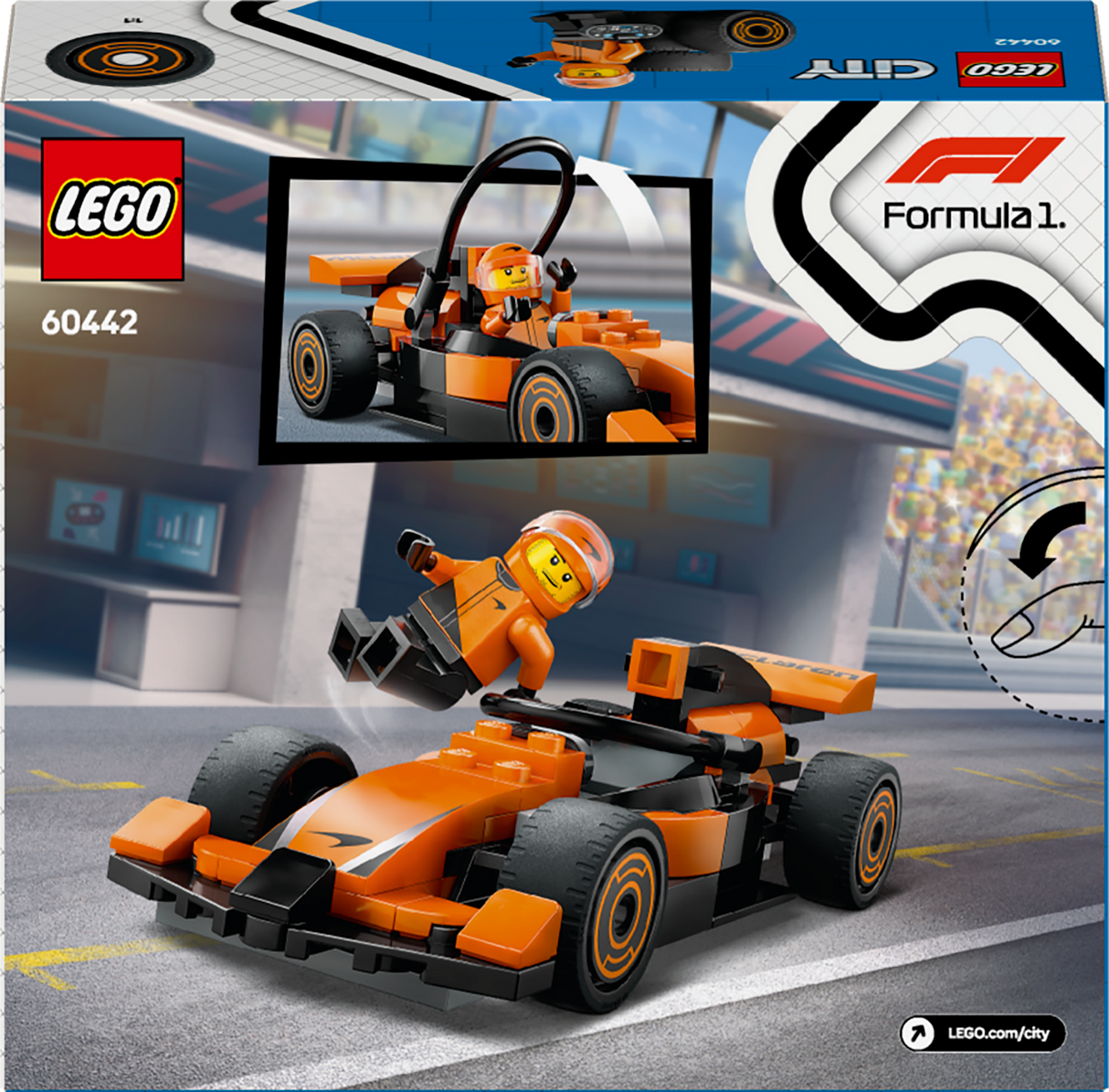 Lego City - F1® Driver with McLaren Race Car