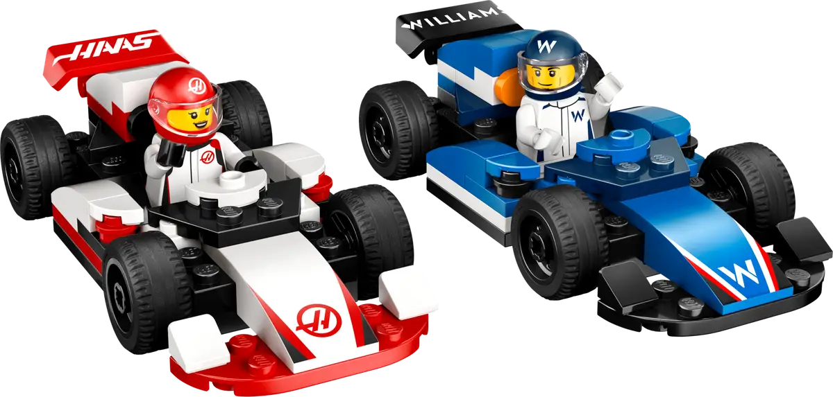 Lego City - F1® Williams Racing & Haas F1® Race Cars