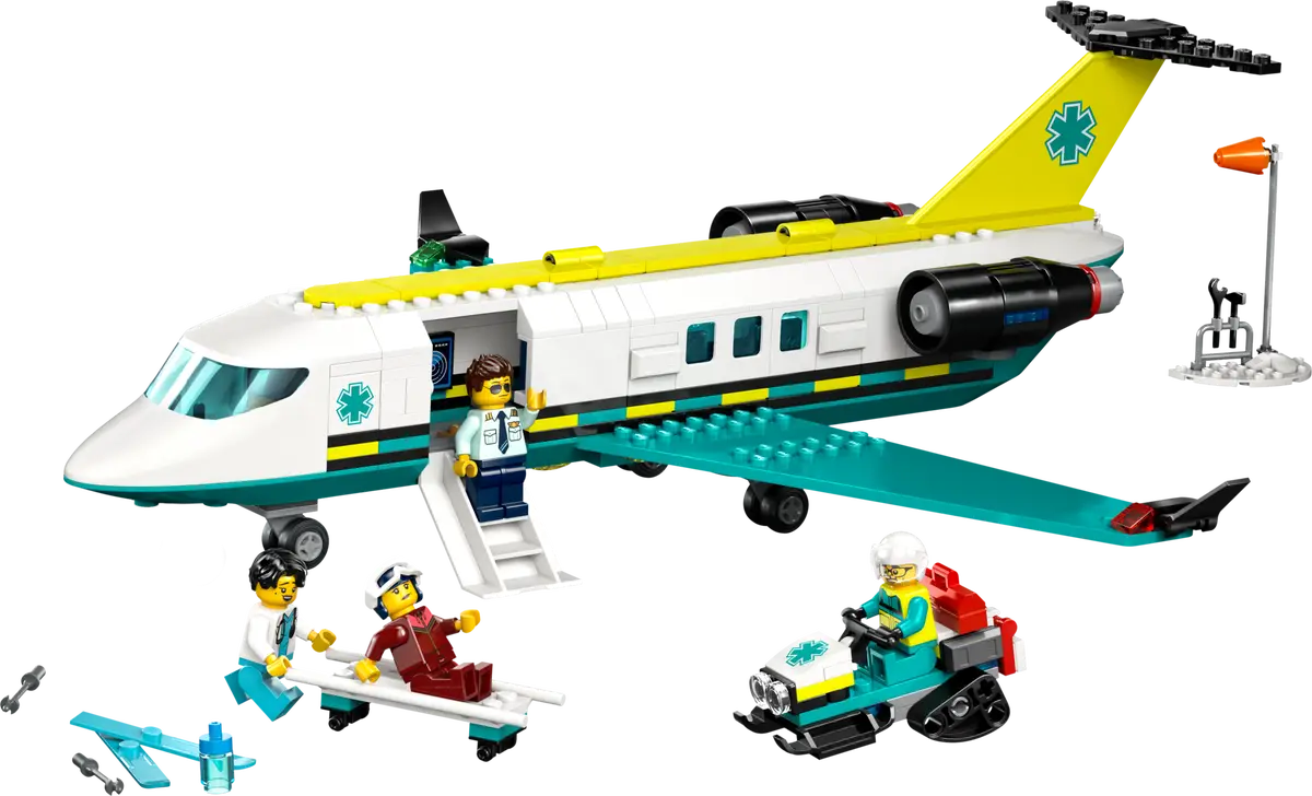 Lego City - Emergency Air Ambulance Airplane