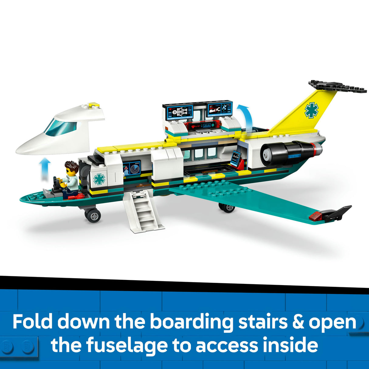 Lego City - Emergency Air Ambulance Airplane