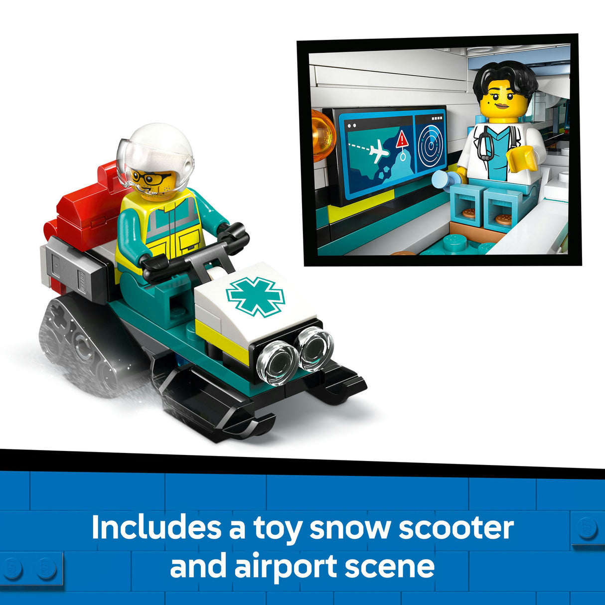 Lego City - Emergency Air Ambulance Airplane