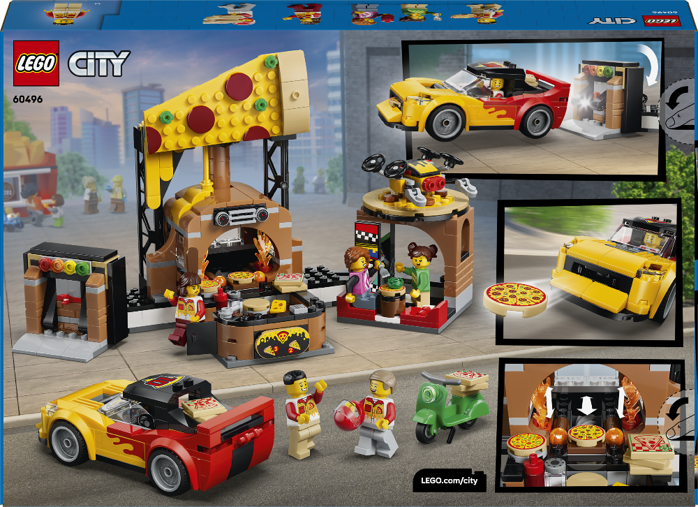 LEGO City - Pizza Delivery Experience with Vehicles