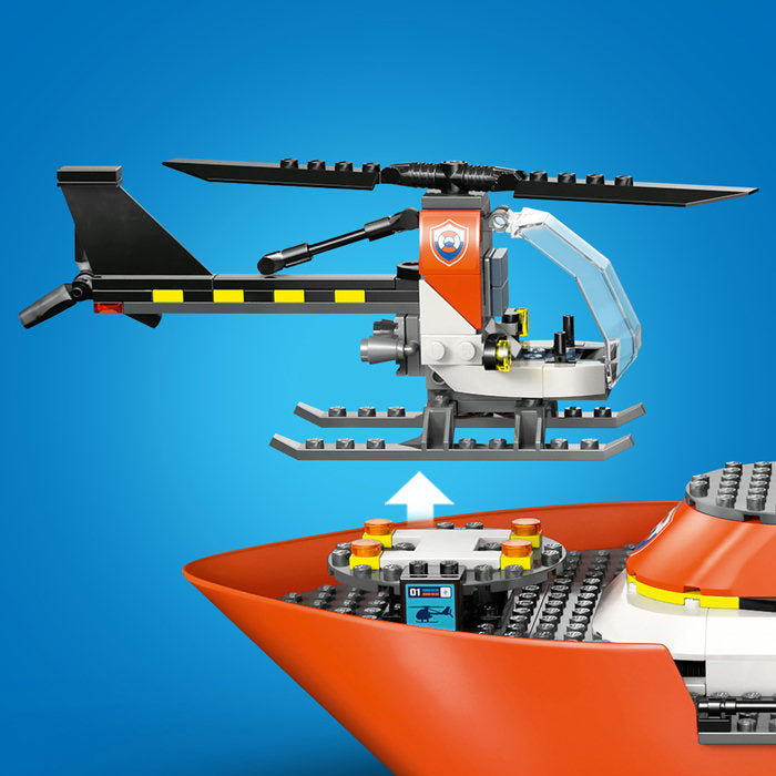 LEGO City - Coast Guard Rescue Boat & Helicopter