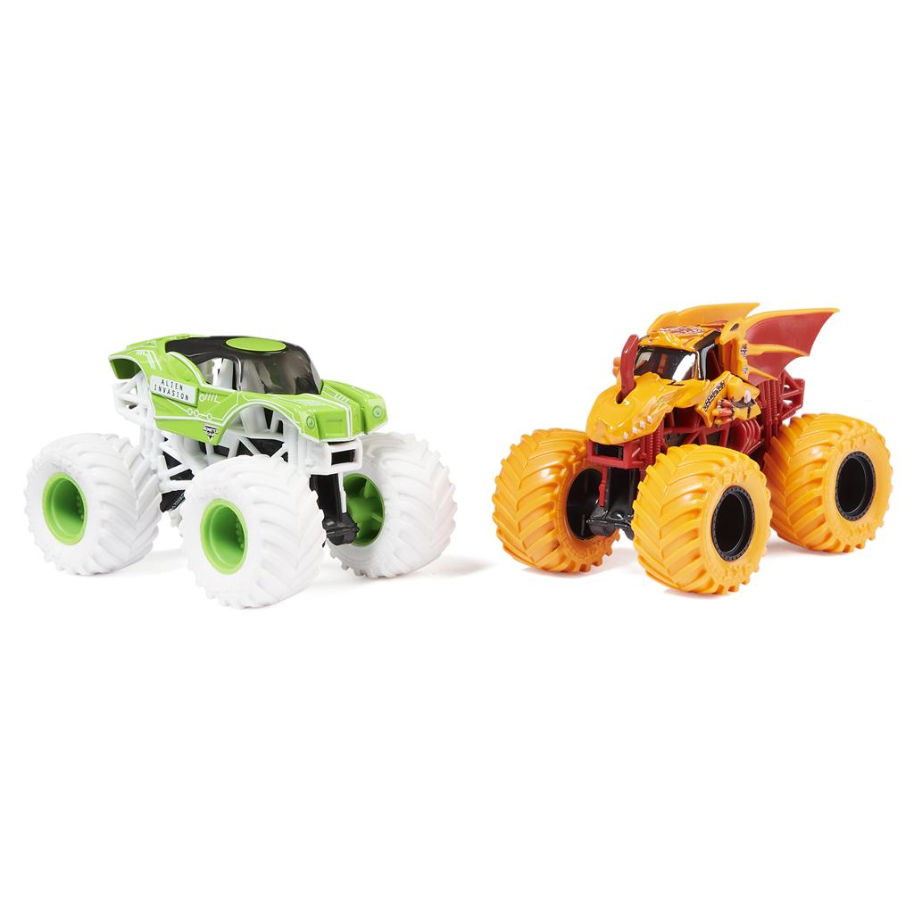 Monster Jam 1:64 Die Cast Monster Trucks (2 Pack) Assortment