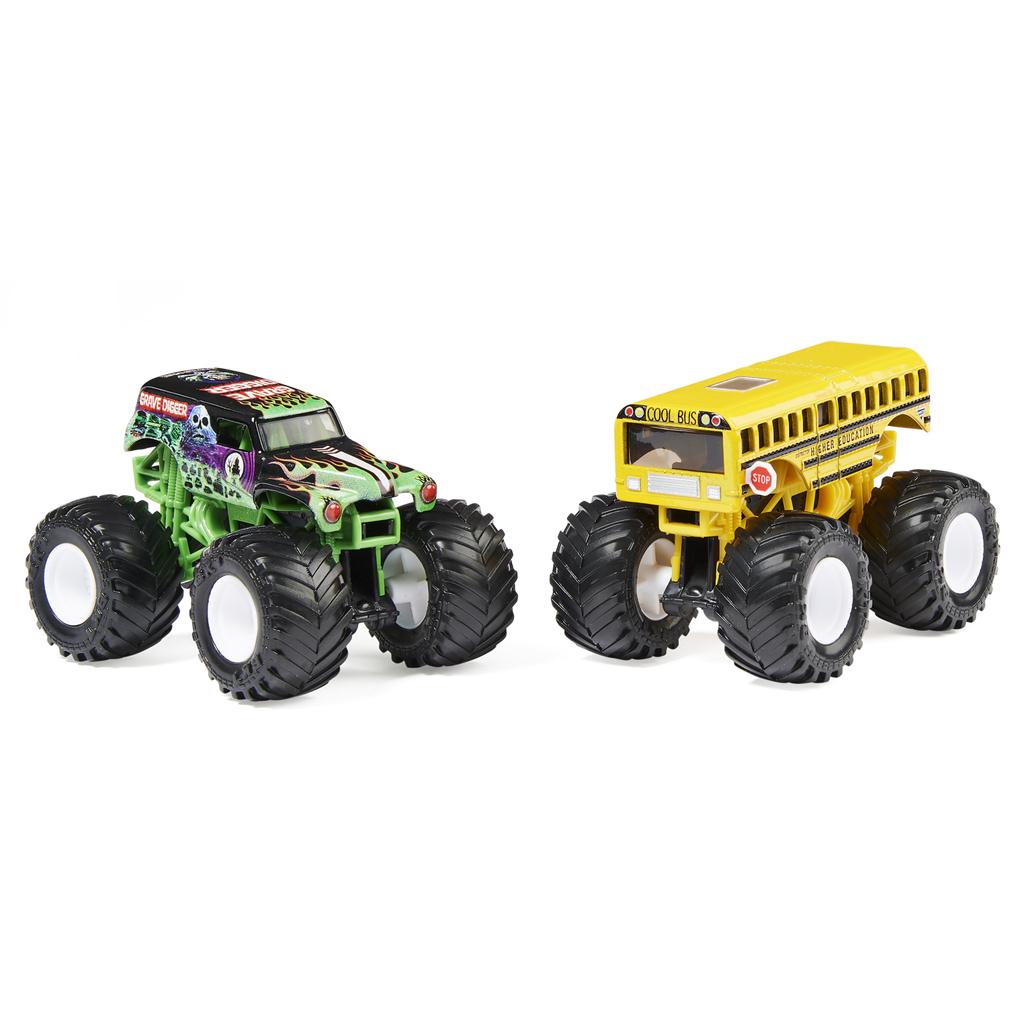 Monster Jam 1:64 Die Cast Monster Trucks (2 Pack) Assortment