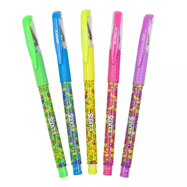 Scentos Scented Gel Pens Assortment (Neon & Pastel)