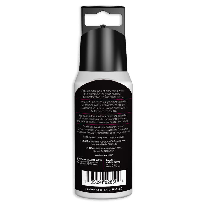 Spectrum Noir Glossy Highlights-Clear 60ml