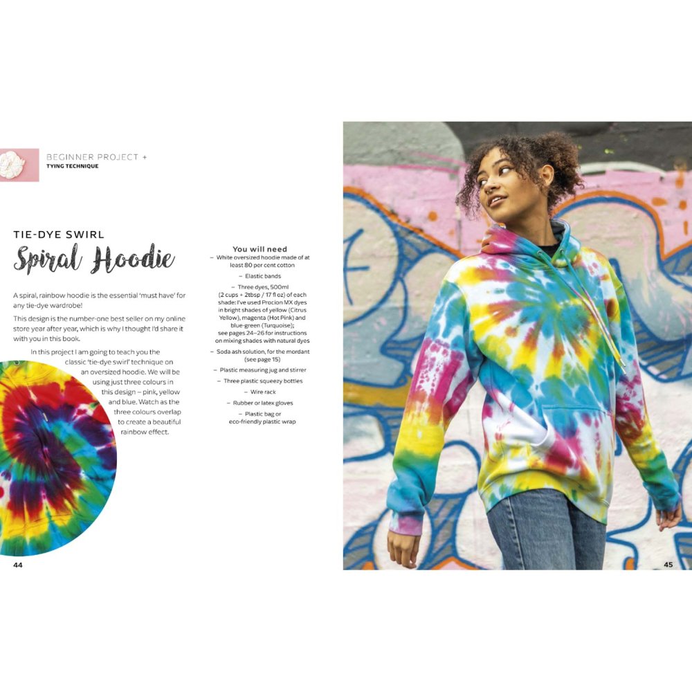 Modern Tie Dye Book by Abi Patten