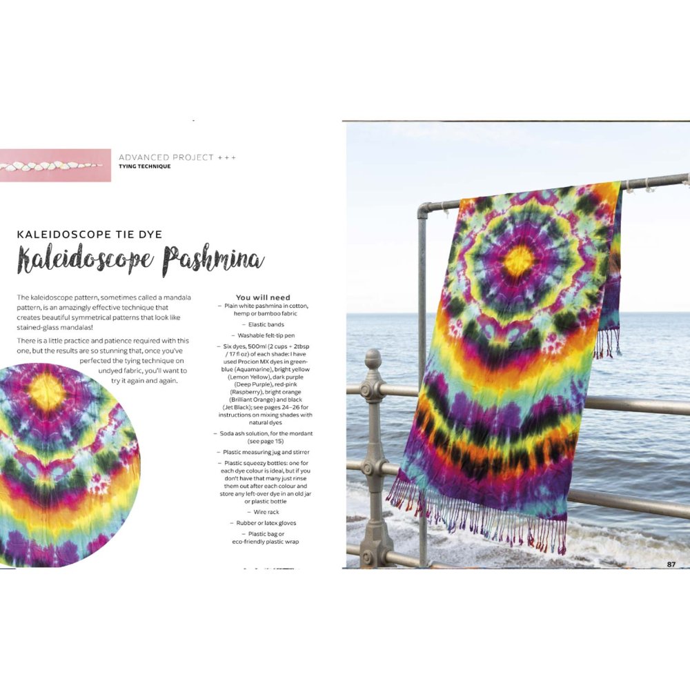 Modern Tie Dye Book by Abi Patten