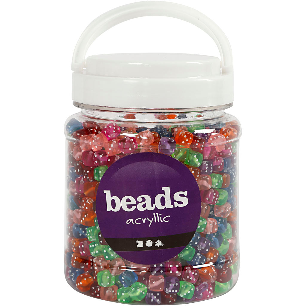 Dice Bead Mix